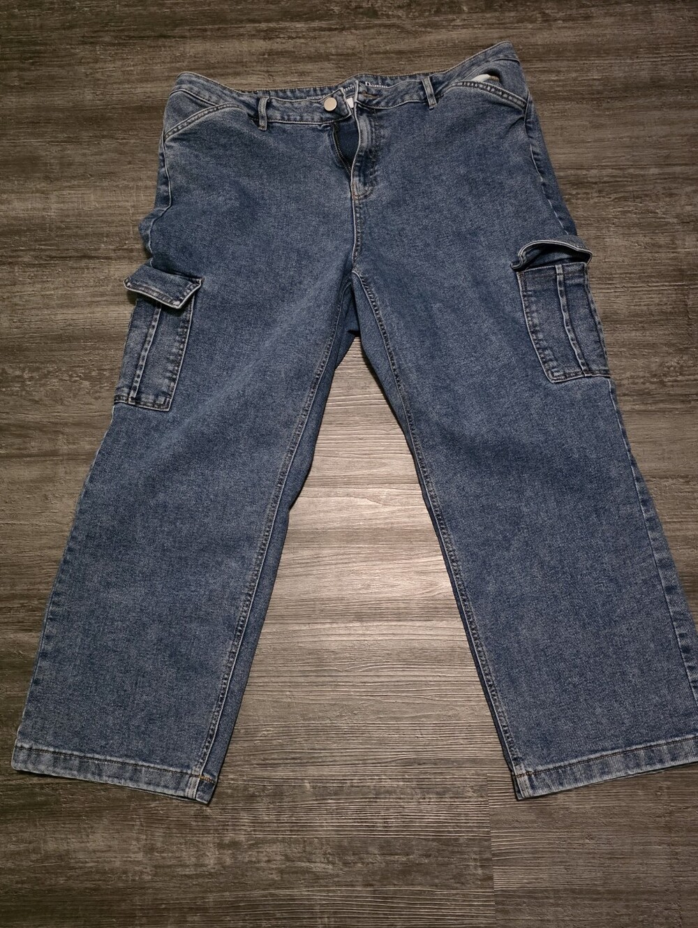Addition Elle Denim Cargo Pants